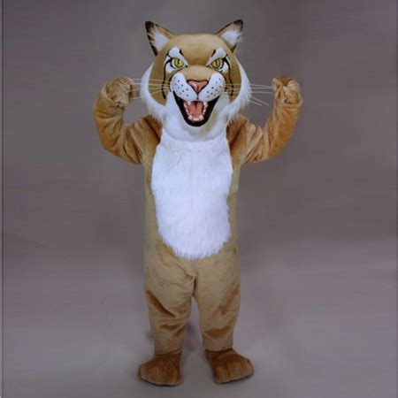 Bobcat mascot outfit